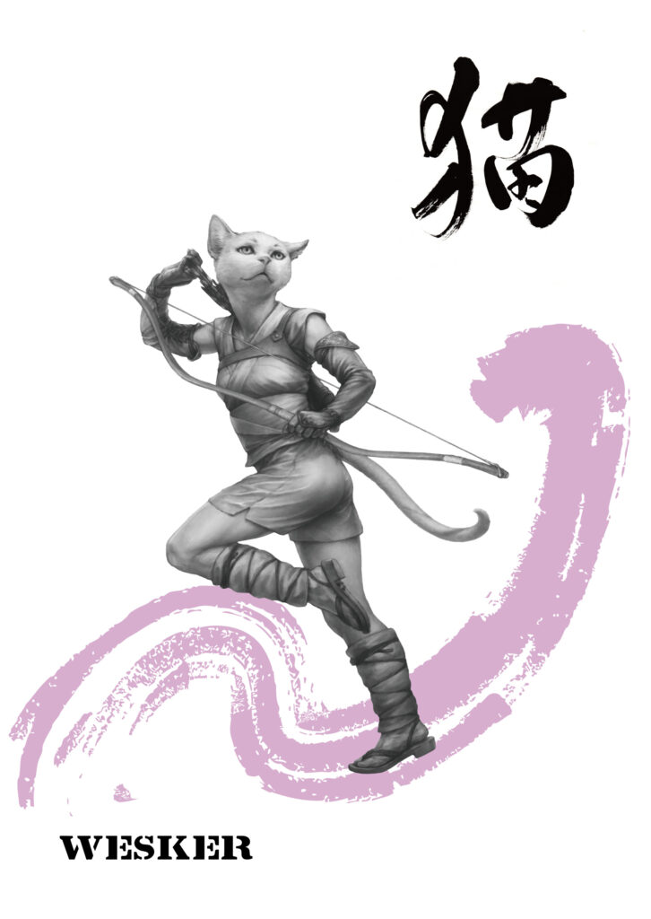 Characters Samurai Animals